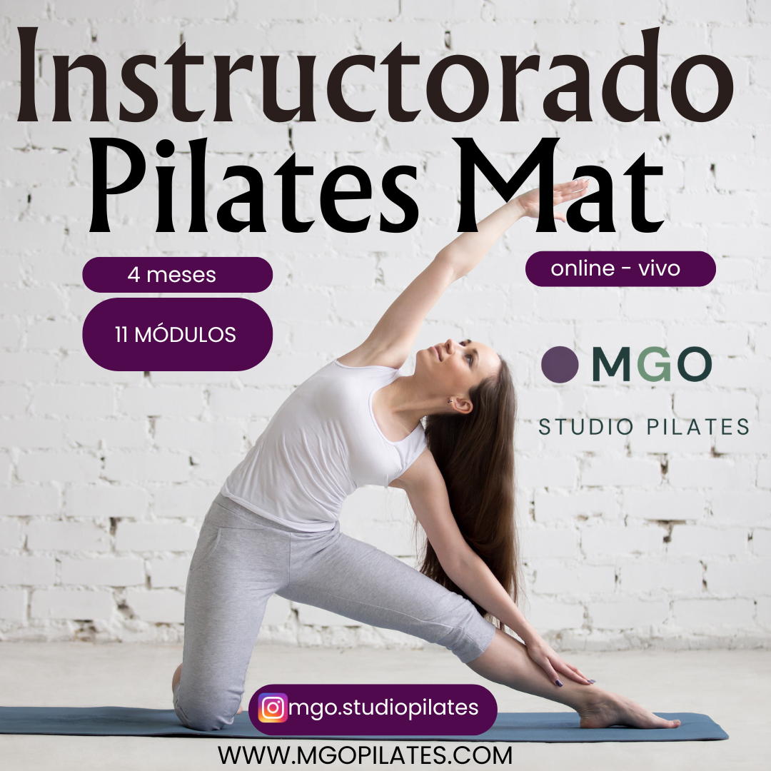 Instructorado Pilates Mat 4 meses.